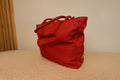 Red Prada Nylon City Tote Bag