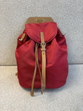 Red Prada Nylon Backpack