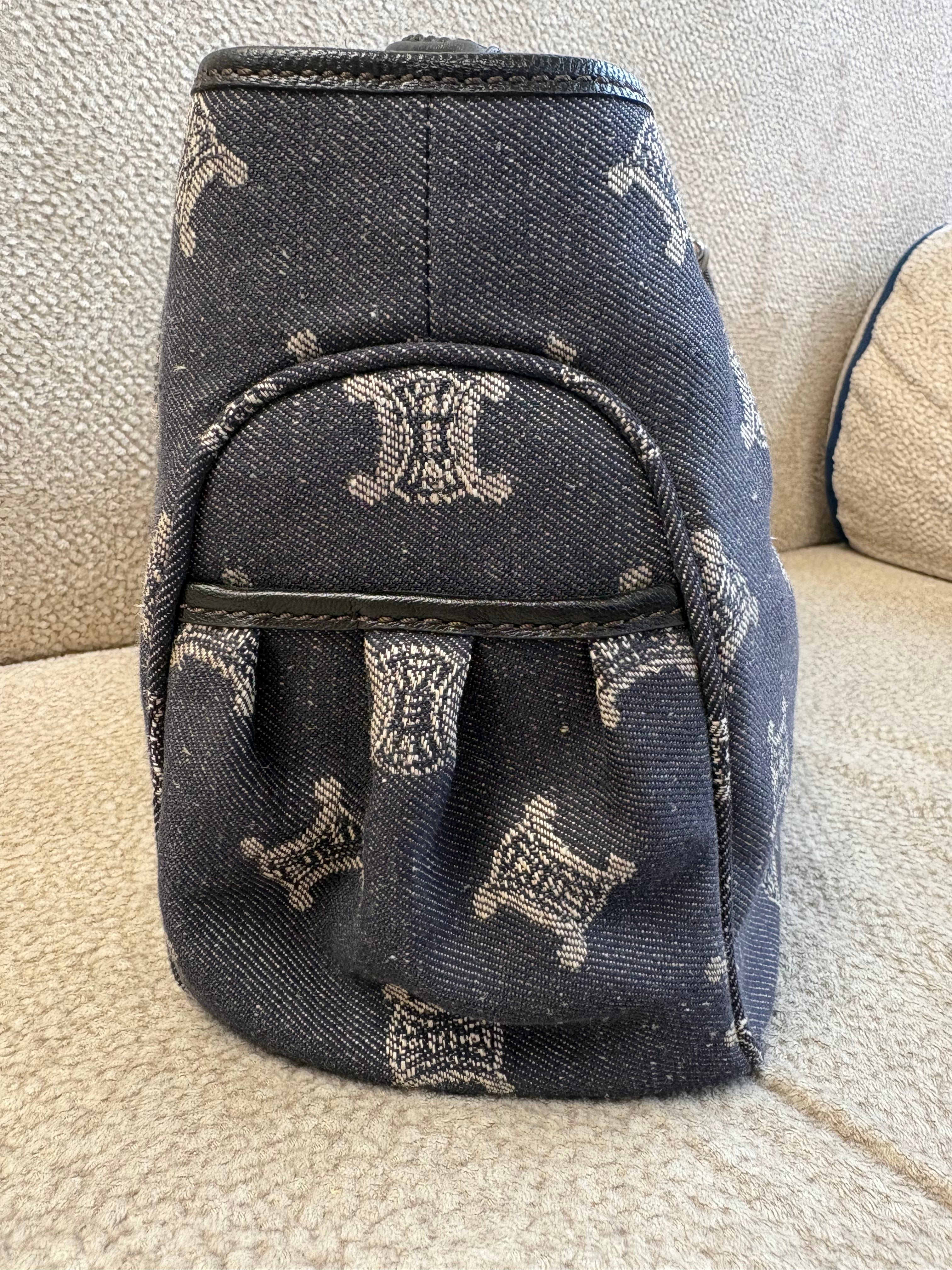 Celine Macadam Denim Boogie Bag