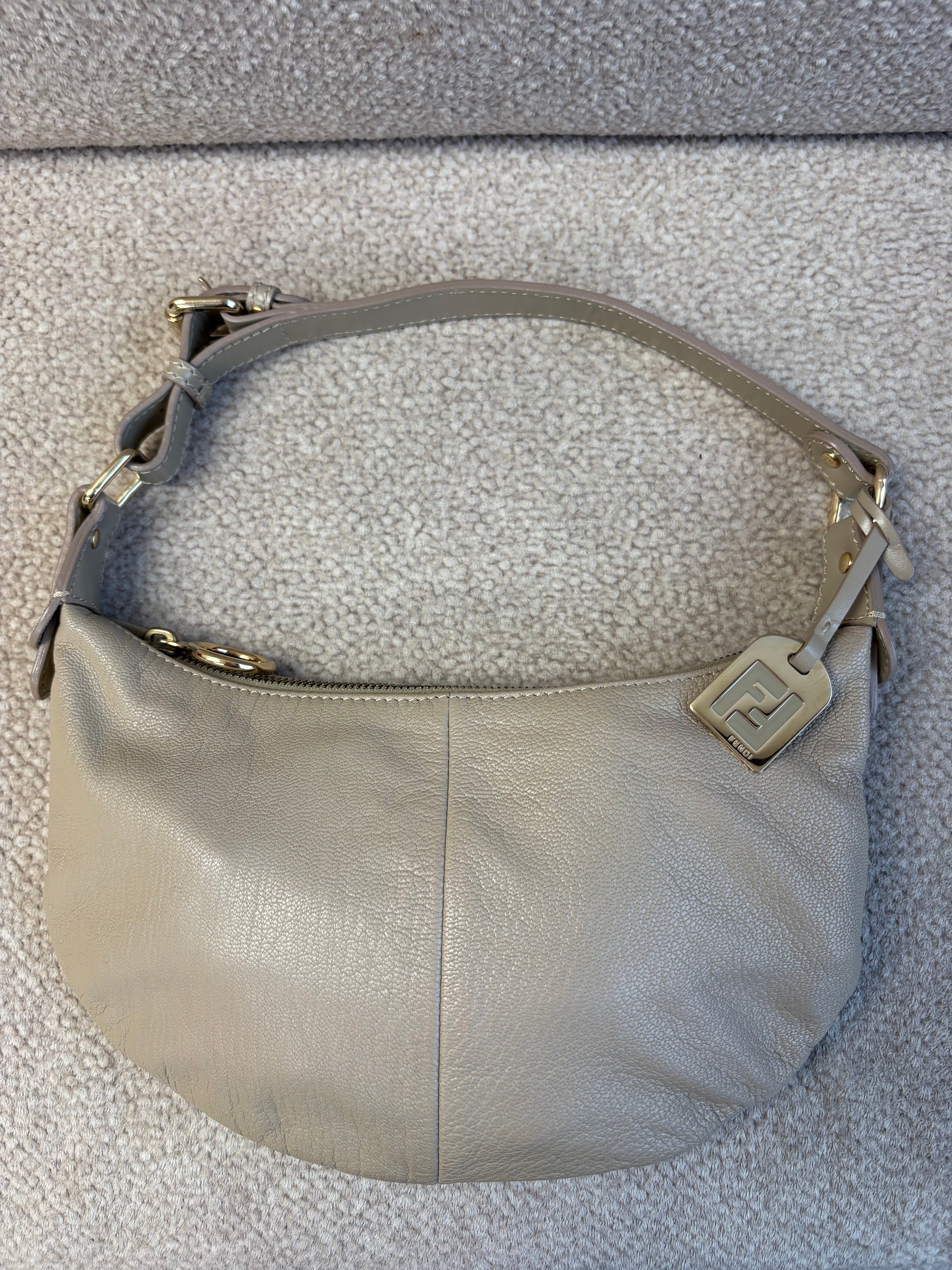 FENDI HALF MOON SHOULDER BAG