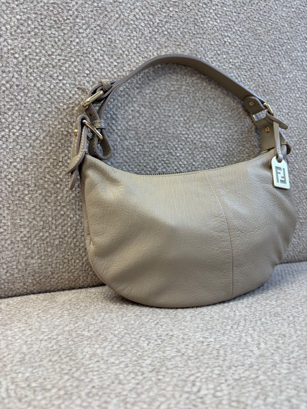 FENDI HALF MOON SHOULDER BAG